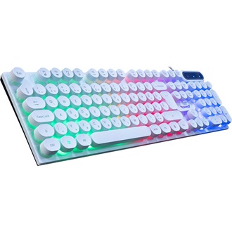 Bandit SPECTRUM USB magyar gaming membrán billentyűzet fehér