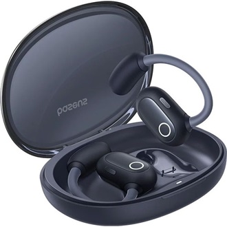 Baseus A00064400121-00 Eli Sport 1 Open-Ear True Wireless fekete fülhallgató