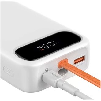 Baseus Amblight Quick Power 30000mAh powerbank fehér