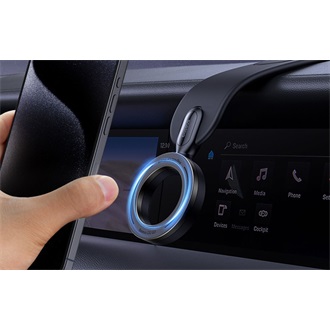 Baseus C02 Go telefon autós tartó műszerfalra fekete