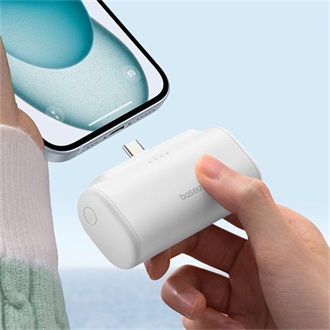 Baseus Compact 5000mAh Li-ion powerbank fehér
