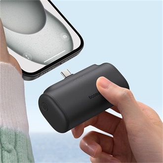 Baseus Compact 5000mAh Li-ion powerbank fekete