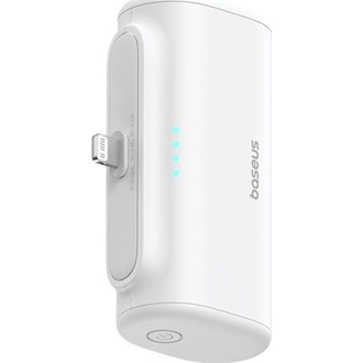 Baseus Compact iPhone 5000mAh Li-ion powerbank fehér