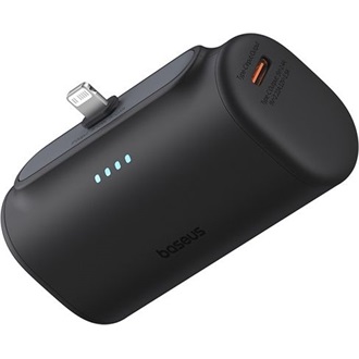 Baseus Compact iPhone 5000mAh Li-ion powerbank fekete