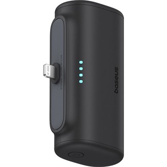 Baseus Compact iPhone 5000mAh Li-ion powerbank fekete