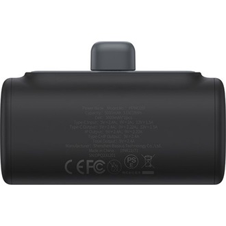 Baseus Compact iPhone 5000mAh Li-ion powerbank fekete