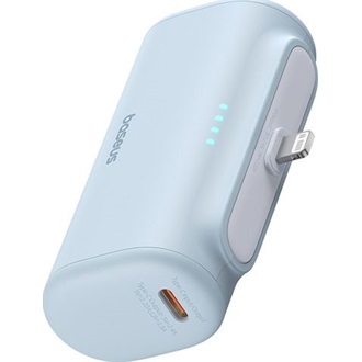 Baseus Compact iPhone 5000mAh Li-ion powerbank kék