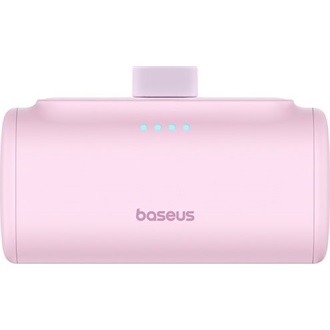 Baseus Compact iPhone 5000mAh Li-ion powerbank rózsaszín