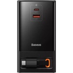 Baseus PowerCombo 5-in1 65W univerzális hálózati töltő adapter fekete