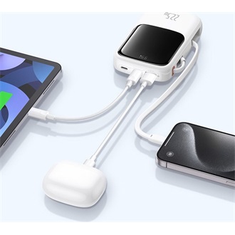 Baseus Qpow Pro+ PPQDP10 10000mAh Li-ion powerbank fehér