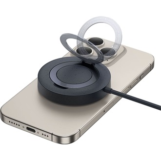 Baseus Simple Mini4 15W univerzális vezeték nélküli töltő adapter fekete