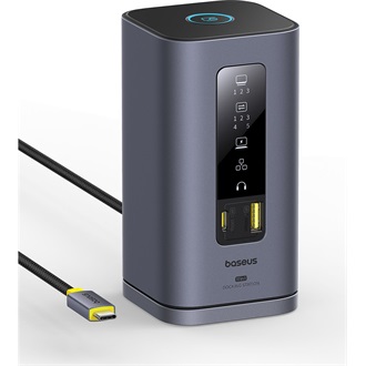 Baseus Spacemate 11-port 100W USB-C dokkoló szürke
