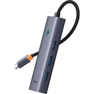 Baseus UltraJoy 5-portos USB-C HDMI hub szürke