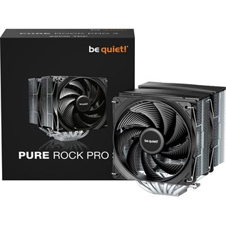 be quiet! Pure Rock Pro 3 processzor hűtő ezüst-fekete
