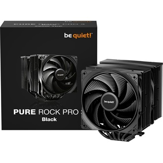 be quiet! Pure Rock Pro 3 Black processzor hűtő fekete