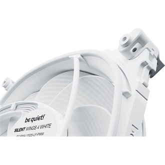 be quiet! Silent Wings 4 White 120mm rendszerhűtő ventilátor fehér