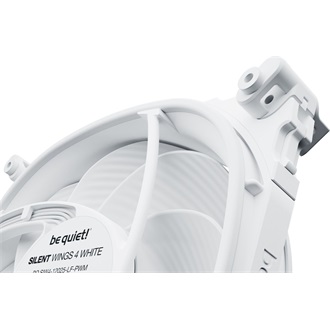 be quiet! Silent Wings 4 White 120mm high-speed rendszerhűtő ventilátor fehér