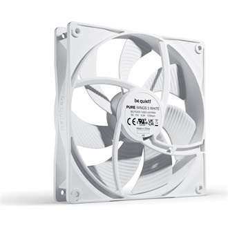 be quiet! Pure Wings 3 White 140mm rendszerhűtő ventilátor fehér