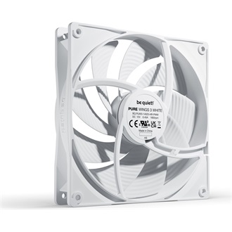 be quiet! Pure Wings 3 White 140mm high-speed rendszerhűtő ventilátor fehér