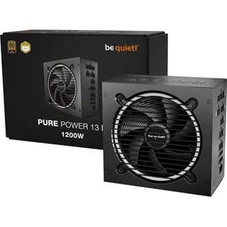 be quiet! Pure Power 13 M ATX desktop tápegység 1200W 80+ Gold BOX