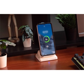 Boost YM-UD21S 3-in-1 15W univerzális vezeték nélküli töltő adapter fehér