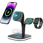 Boost YM-UD22 5-in-1 15W vezeték nélküli töltő adapter fekete