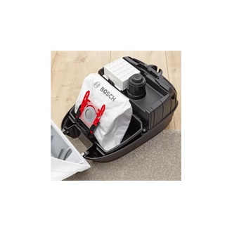 Bosch BGB6SIL1 ProSilence porzsákos porszívó fehér