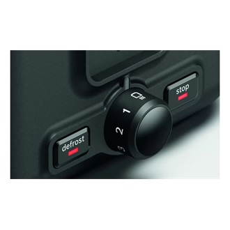 Bosch TAT3P420 DesignLine kenyérpirító ezüst-fekete