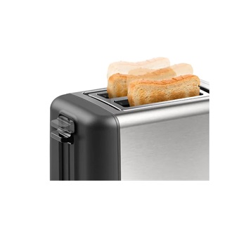 Bosch TAT3P420 DesignLine kenyérpirító ezüst-fekete