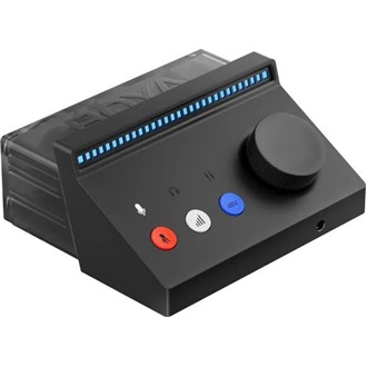 Boya Caster X1 24-bit USB-C; 3,5/6,5mm jack; XLR gaming audio mixer fekete