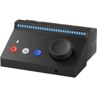 Boya Caster X1 24-bit USB-C; 3,5/6,5mm jack; XLR gaming audio mixer fekete