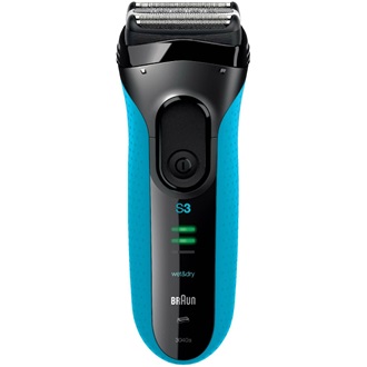 Braun Series 3 3040 Wet & Dry férfi borotva kék-fekete
