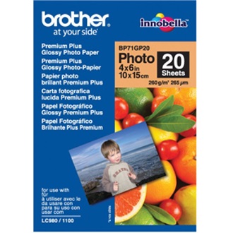 Brother BP71GP50 A6 (10×15cm) fotópapír