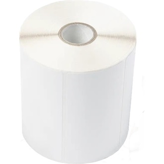Brother BUS-1J074102-121 Uncoated Thermal Transfer Die-Cut White Label Roll 102mm × 74mm papírtekercs