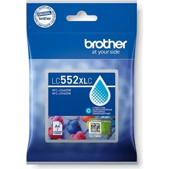 Brother LC552XLC tintapatron ciánkék