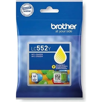 Brother LC552Y tintapatron sárga