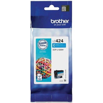 Brother LC-424 tintapatron ciánkék