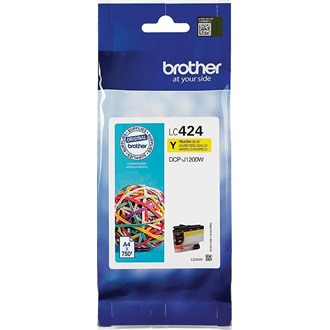 Brother LC-424 tintapatron sárga