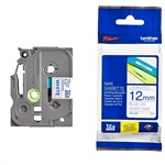 Brother TZE233  12mm festékszalag fehér-kék