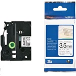 Brother TZEN201 3.5mm BLACK ON WHITE NON LAMINATED festékszalag fekete-fehér