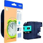 Brother Tintapatron LC125XLC, Szuper nagy töltetű - 1200 oldal, Cián