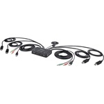C2-DD46-UA2-CBL-KVM 2-PORT DUAL MONITOR KVM SWITCH