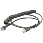 Zebra CABLE - SHIELDED USB SERIES A CONNECTOR 9FT.(2.8M) COILED