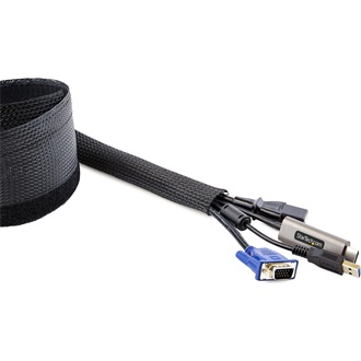 StarTech CABLE MANAGEMENT SLEEVE COMPUTER CABLE PROTECTOR/CORD CO