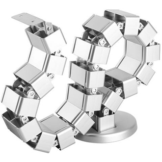 StarTech CABLE MANAGER SPINE 109.5X129MM SILVER