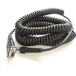 Zebra CABLE RS232 DB9 FEMALE CONNECT 9 FT COILED POWER PIN 9 TXD ON