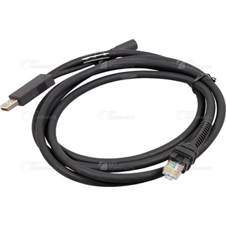 Zebra CABLE SHIELD USB SERIES A 2.8M STRG SUPPORTS 12V PW SUPPL.