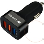 Canyon CNE-CCA07B univerzális autós töltő adapter (QC3.0)