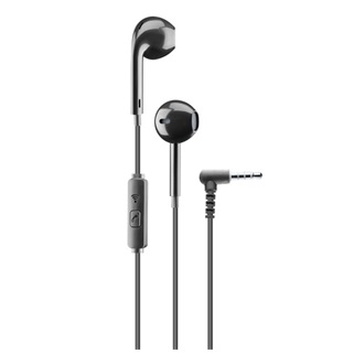 CELLULARLINE CAPSULE fülhallgató SZTEREO 3.5mm jack, felvevő gomb, FEKETE