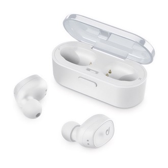 CELLULARLINE SHADOW Bluetooth fülhallgató SZTEREO v5.0, aktív zajszűrő + töltőtok, FEHÉR